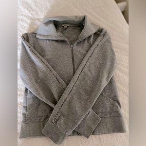 Burberry zip up sweater size L